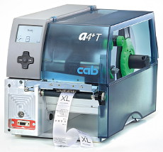 Label printer A4+T for textile materials