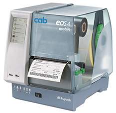 cab Label printer EOS4 mobile